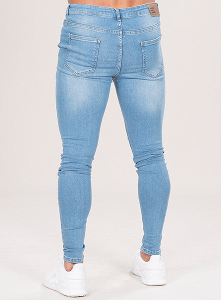Marquee Ripped Jeans - Light Wash