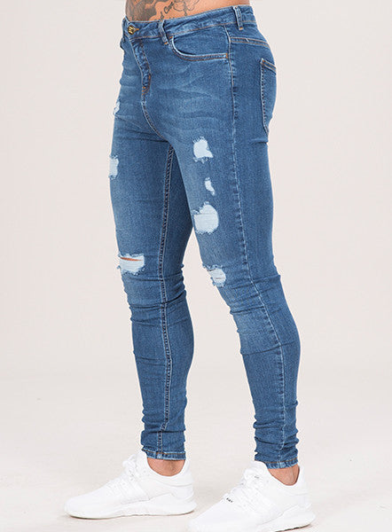 Marquee Ripped Jeans - Dark Wash