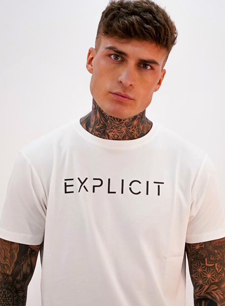 Explicit Daymer Tee -White