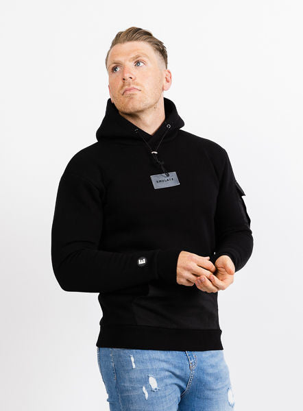 Utility Hoodie - Black