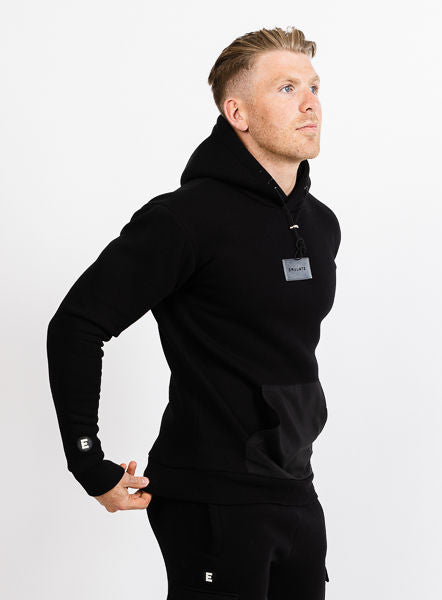 Utility Hoodie - Black