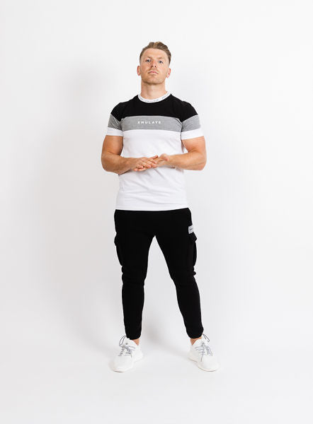 Tyson Tee - Black/White/Grey