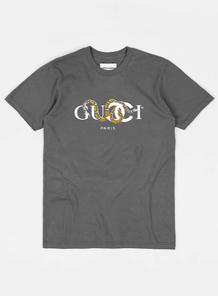 GC Snake Tee - Charcoal