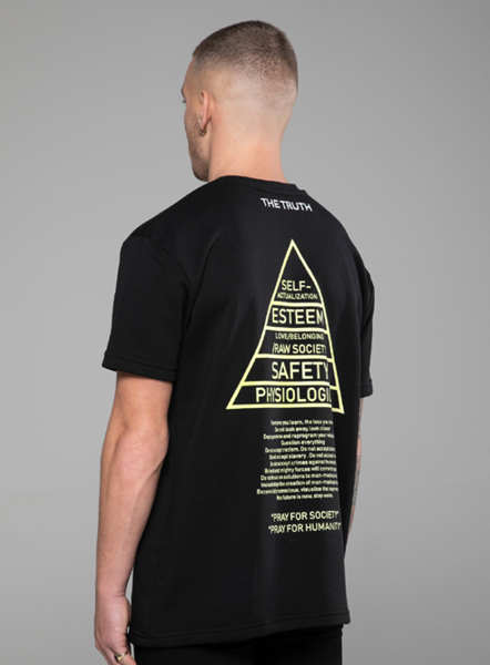 Maslow Hierarchy - Tee - Black