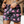 Floral Print Short - Black