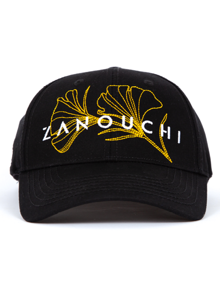 Sakura Cap - Black/Gold