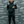Vintage Zip Up Hoodie - Black
