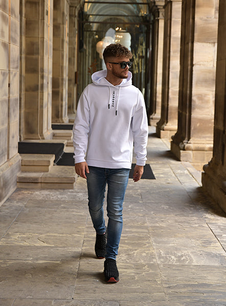 Classic Seam Hoodie - White