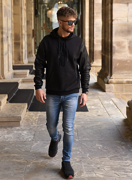 Luxury Pullover Hoodie - Black