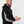 One Arm Print Hoodie - Black