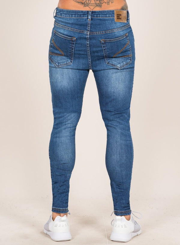 Super Spray On Skinny Jeans - Dark Wash
