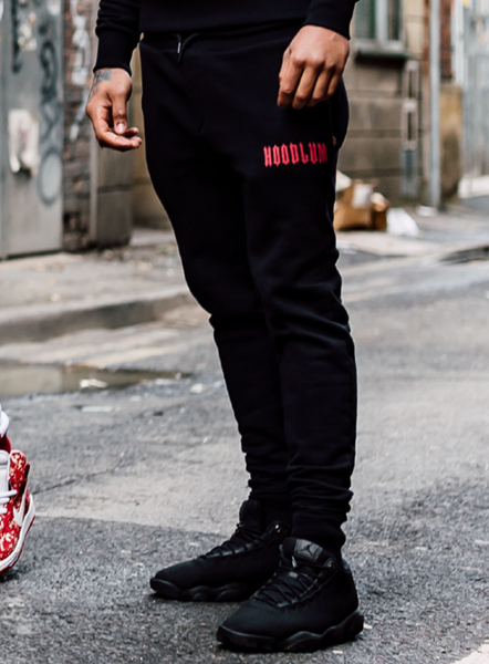 Core Jogger - Black/Red