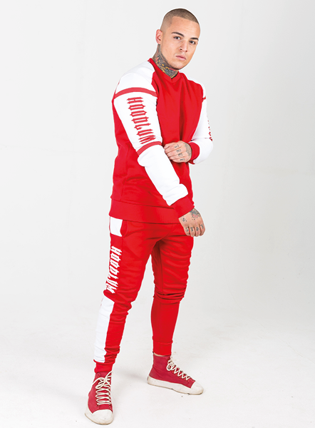 Jogger - Red/White