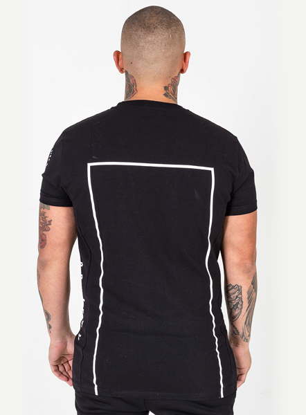 Society Tee - Black/White