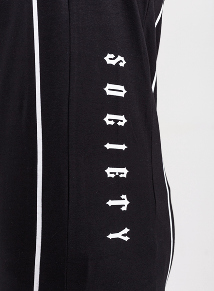 Society Tee - Black/White