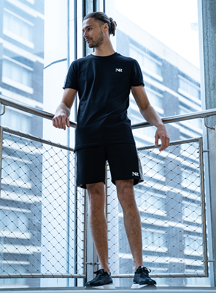 Panel Shorts - Black/Grey