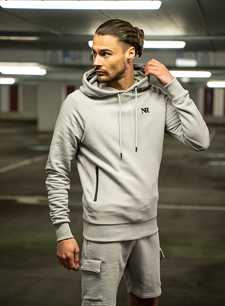 Pocket Hoodie - Grey