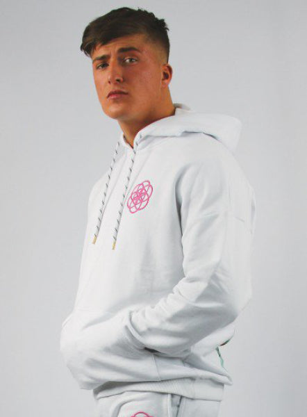 Tropical Hoody - White